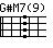 G#M7(9)
